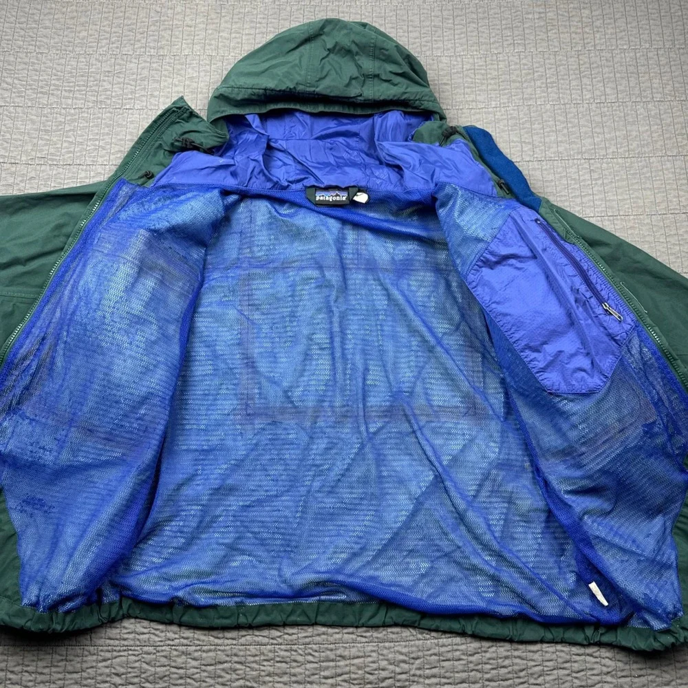 Vtg Patagonia SST Jacket XL Green Fly Fishing Wading Outdoor Gorpcore 81782 READ